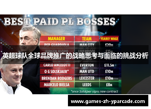 英超球队全球品牌推广的战略思考与面临的挑战分析