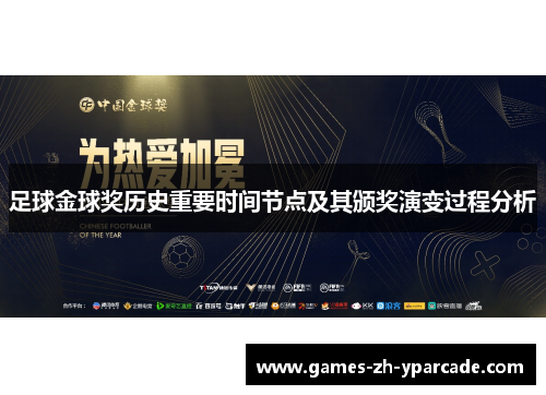 足球金球奖历史重要时间节点及其颁奖演变过程分析